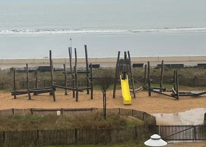 Les Flots Bleus Face A L Ocean Apartament